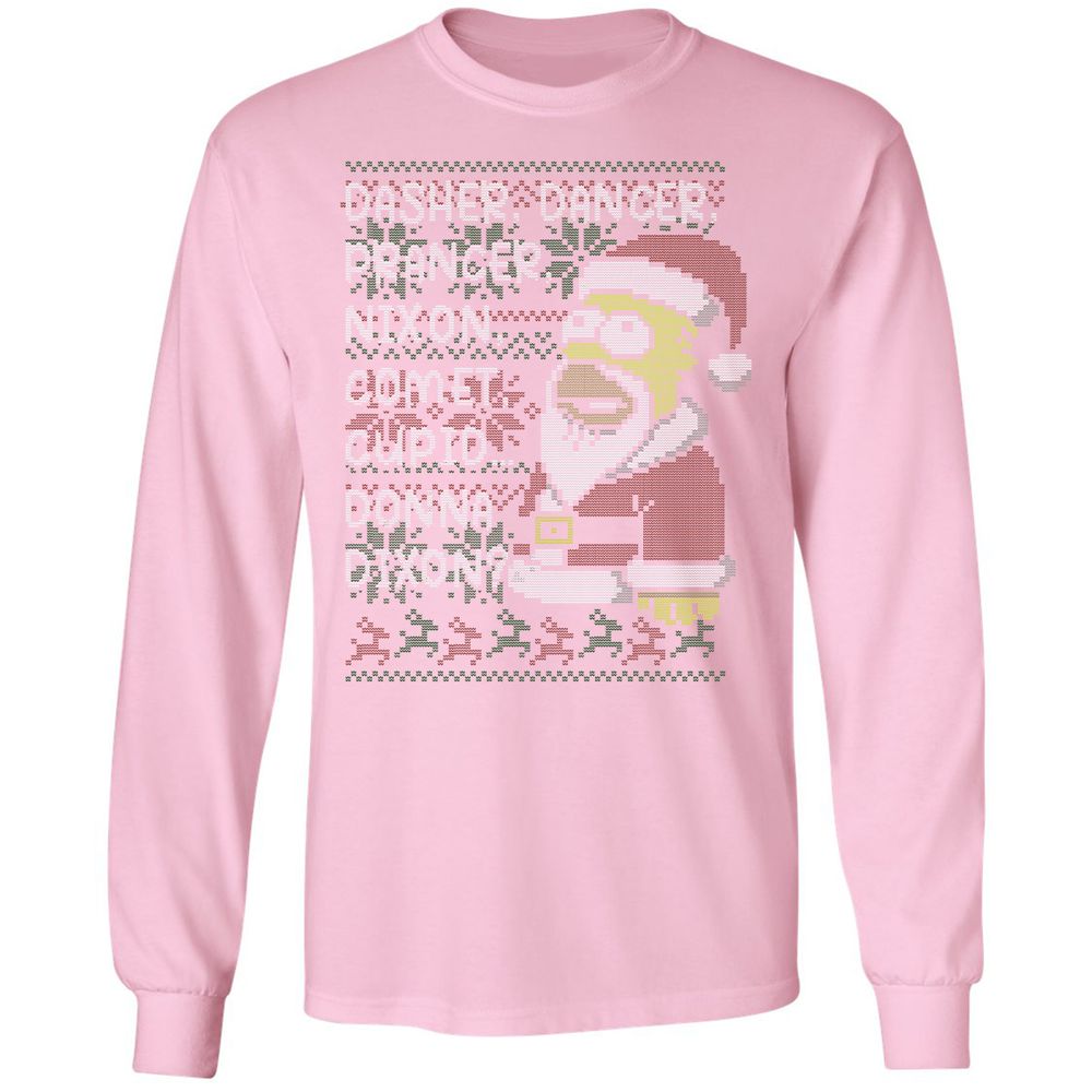 Long Sleeve T-Shirt - SVH6LJRZ - Light Pink - 3