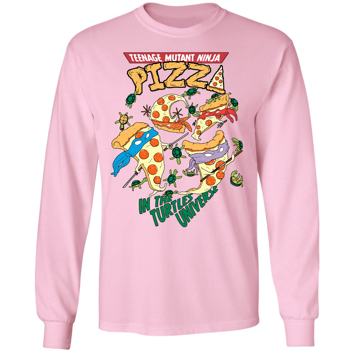 Long Sleeve T-Shirt - Q33WE7RH - Light Pink - 3