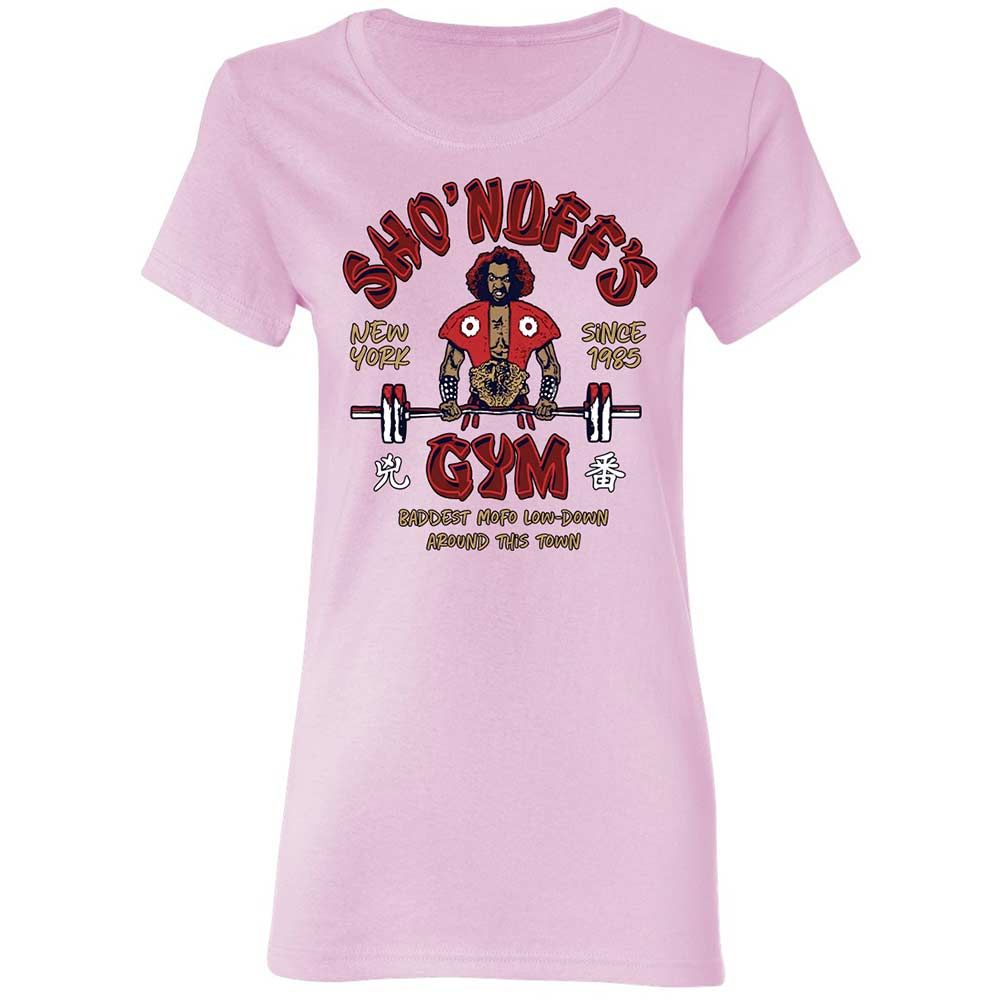 Sho'nuff's Gym - Light Pink - 3