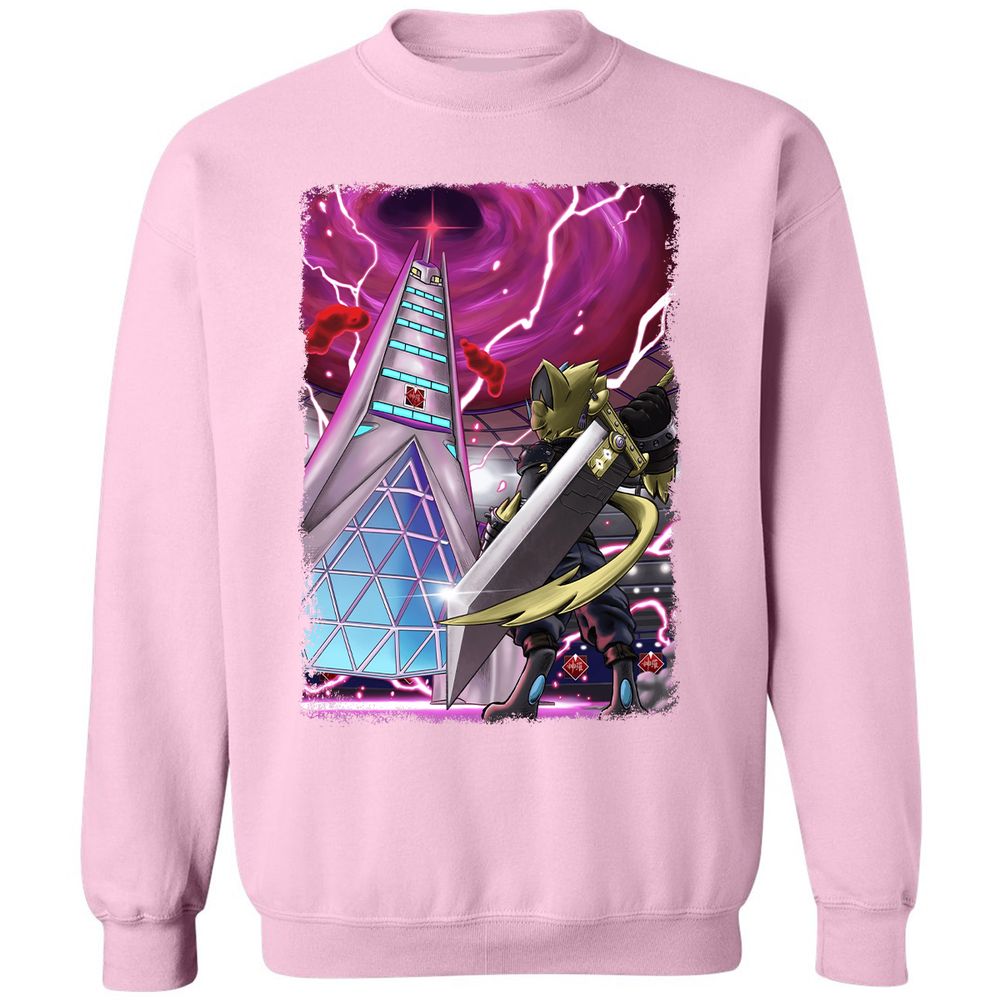 Classic Unisex Sweatshirt - ZJ1RDENL - Light Pink - 3