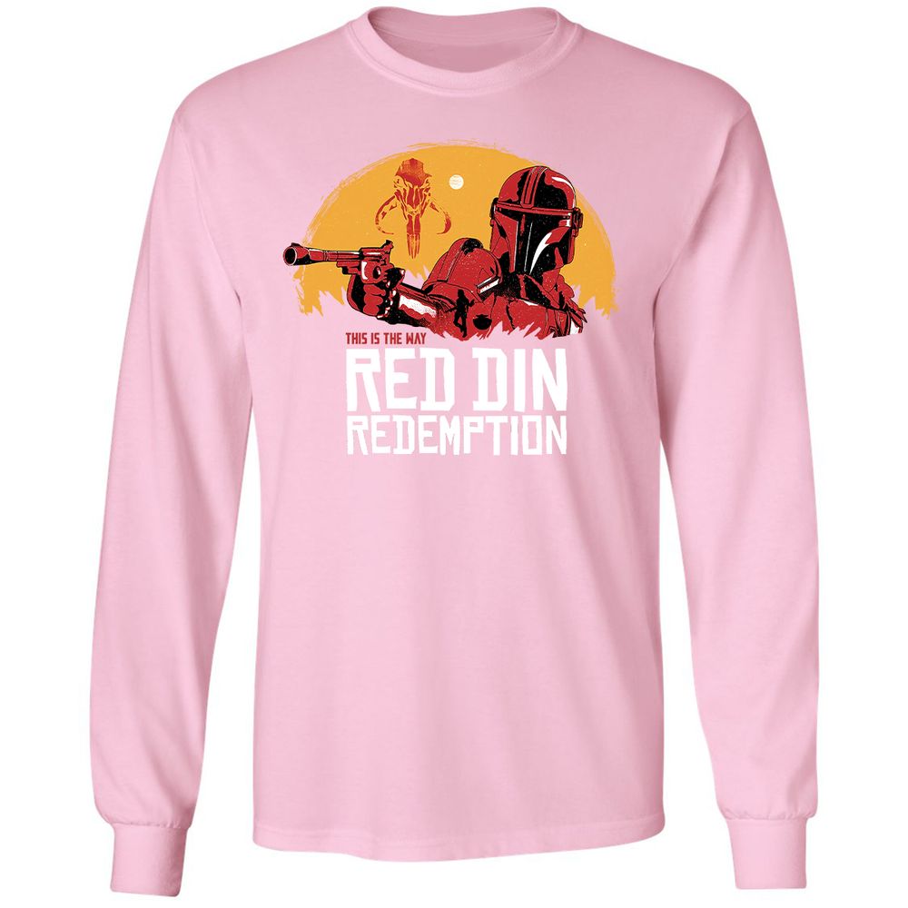 Long Sleeve T-Shirt - WGE2LVE3 - Light Pink - 3