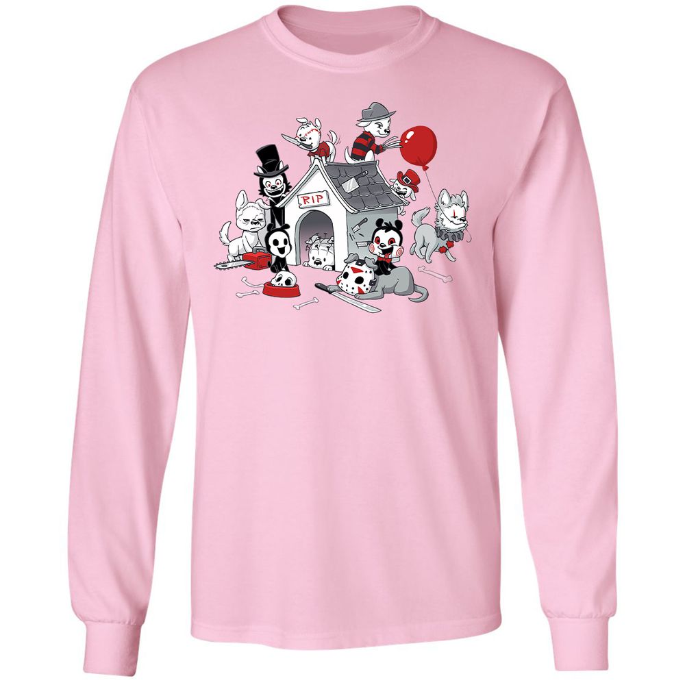 Long Sleeve T-Shirt - GVPAPUS7 - Light Pink - 3