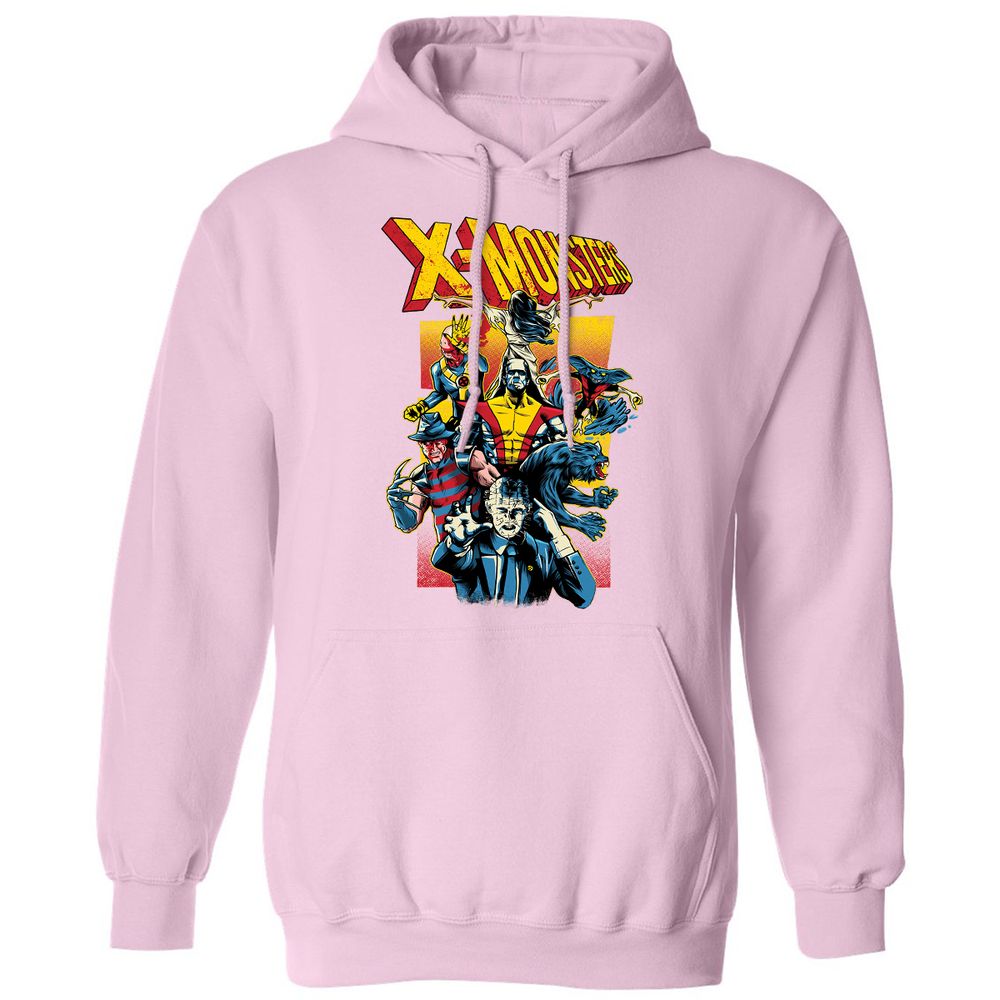 Classic Unisex Hoodie - DJUEUA92 - Light Pink - 3