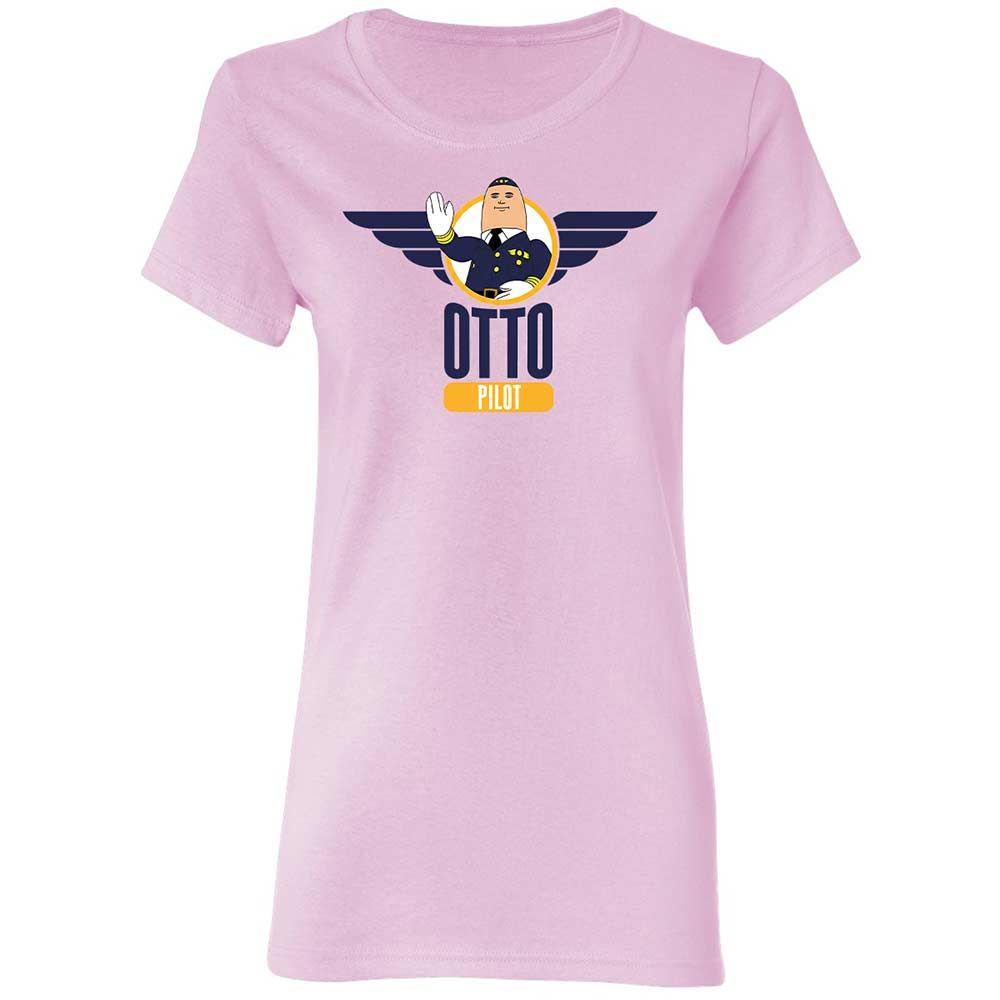 Women's T-Shirt - B1D2WJWU - Light Pink - 3