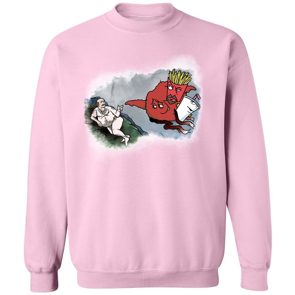 Classic Unisex Sweatshirt - Q8TRFVTU - Light Pink - 3
