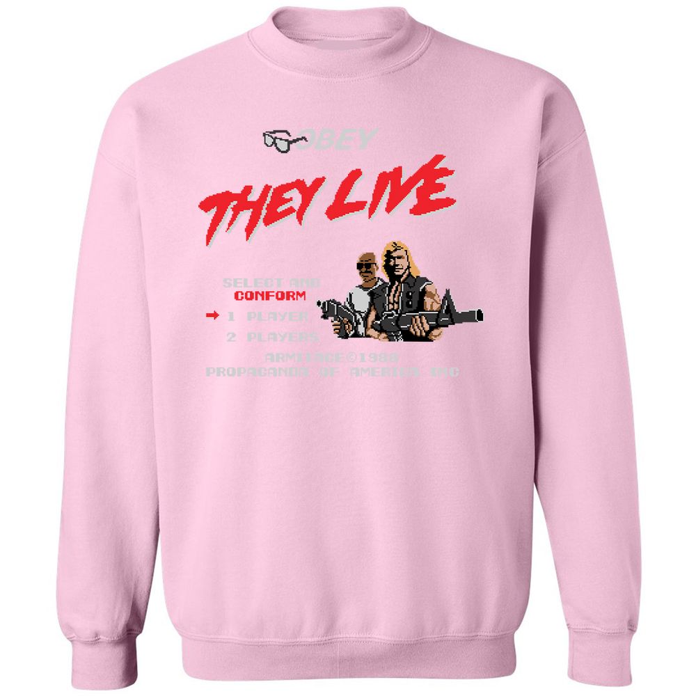 Classic Unisex Sweatshirt - VVE3MM7K - Light Pink - 3