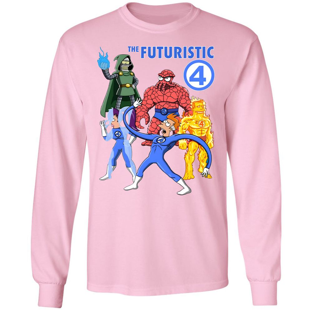 Long Sleeve T-Shirt - RXZ95WC1 - Light Pink - 3