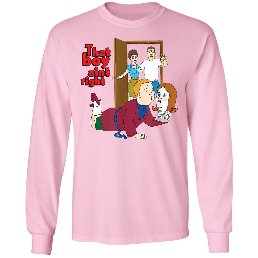 Long Sleeve T-Shirt - X85N86QN - Light Pink - 3