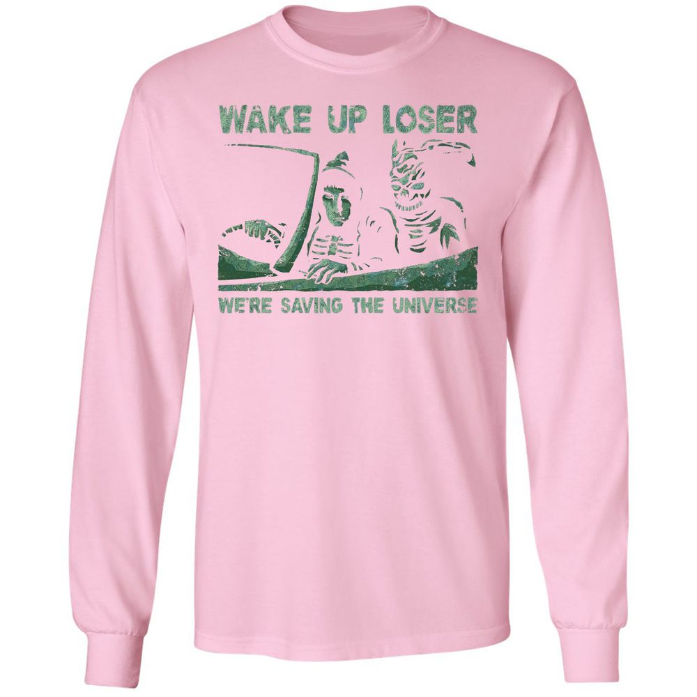 Long Sleeve T-Shirt - EFRXUMYA - Light Pink - 3