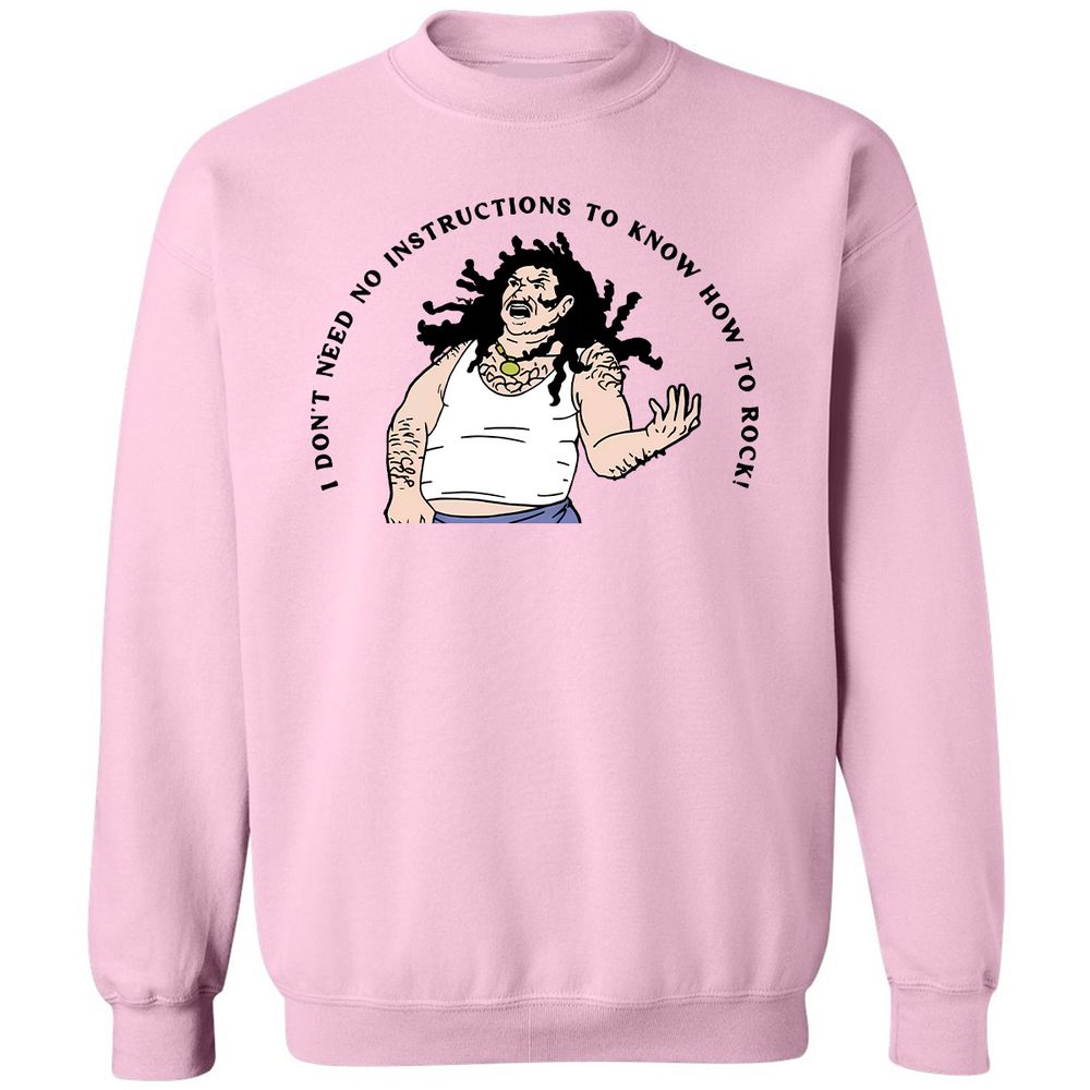 Classic Unisex Sweatshirt - MPW6Z4R7 - Light Pink - 3