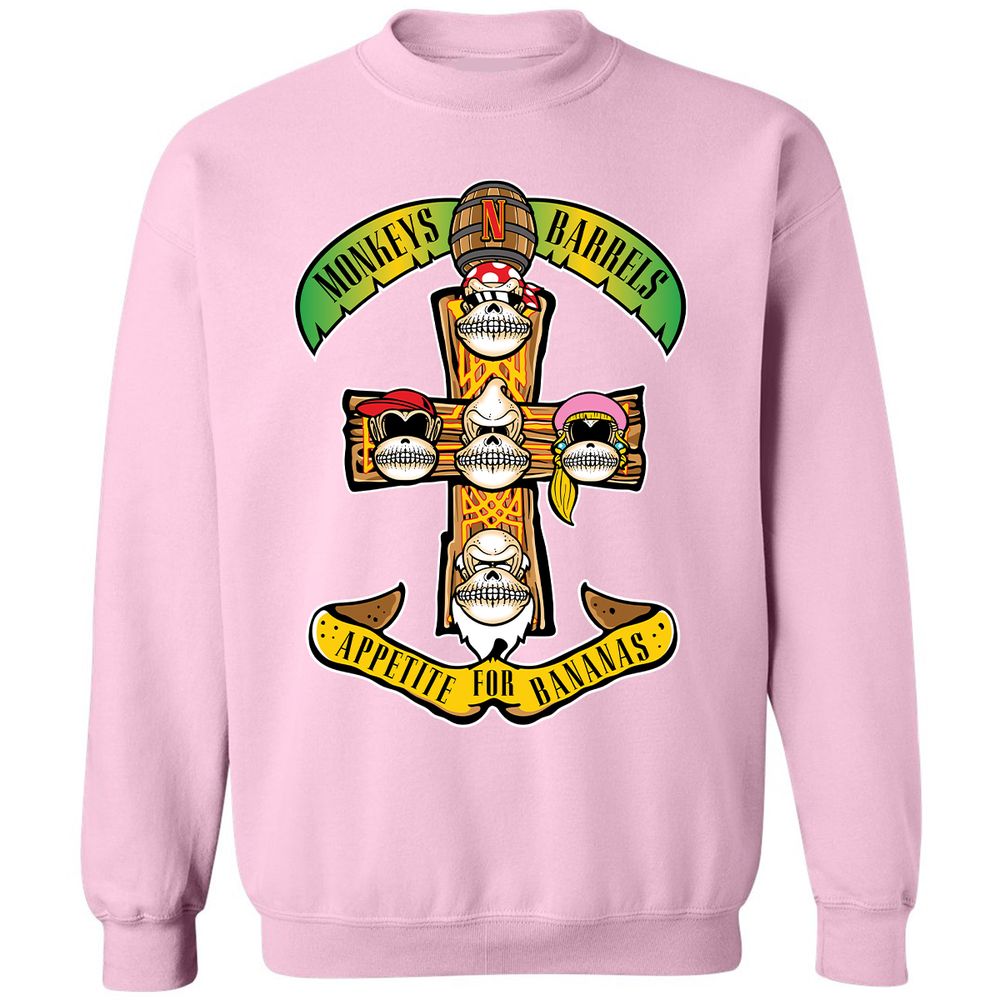 Classic Unisex Sweatshirt - 8FPMRQXZ - Light Pink - 3