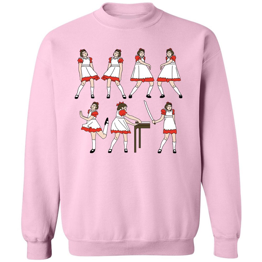 Classic Unisex Sweatshirt - 8HYCHWFX - Light Pink - 3