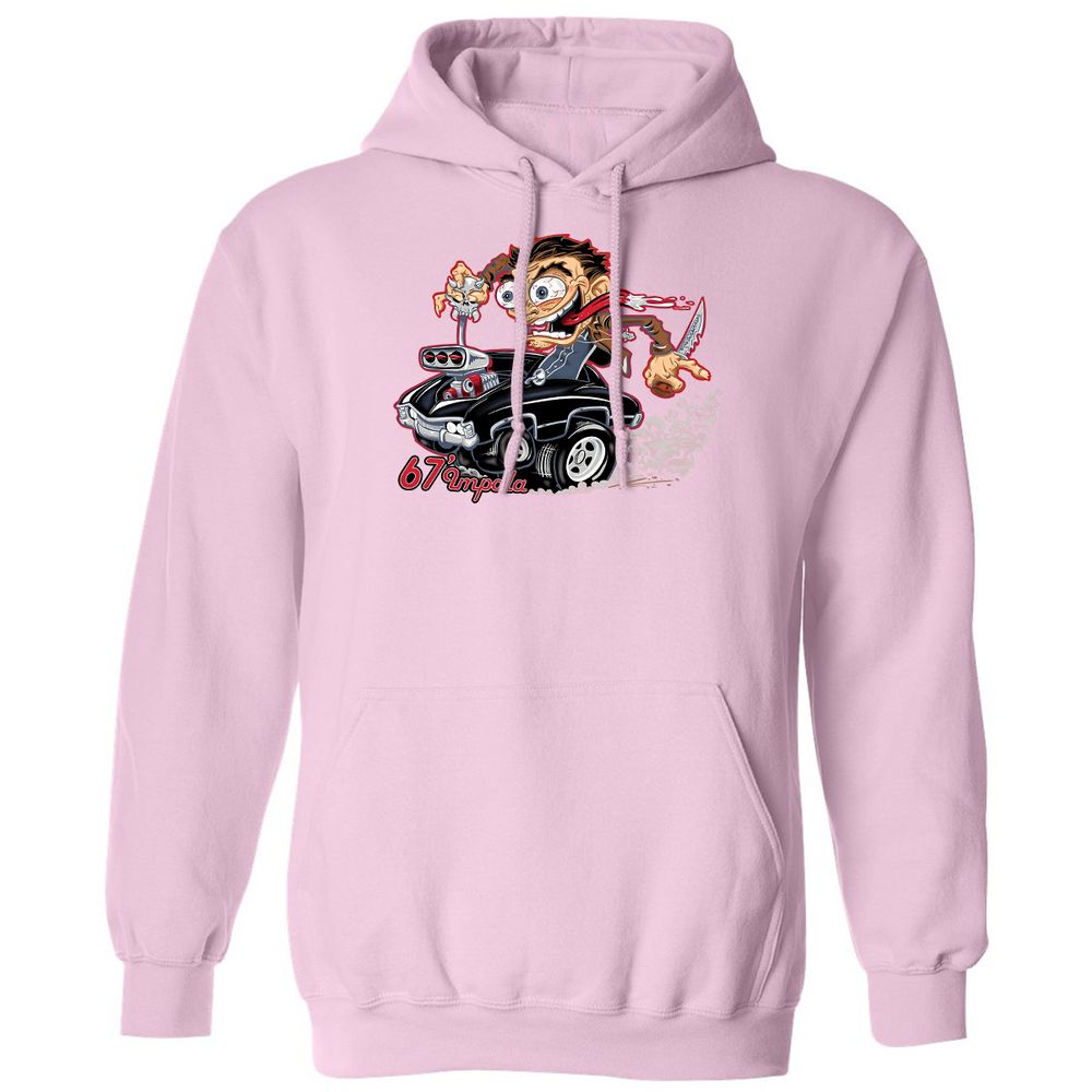 Classic Unisex Hoodie - V2DKU1V2 - Light Pink - 3