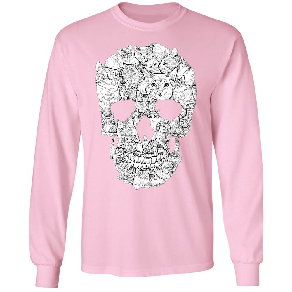 Long Sleeve T-Shirt - AQK73EH5 - Light Pink - 3