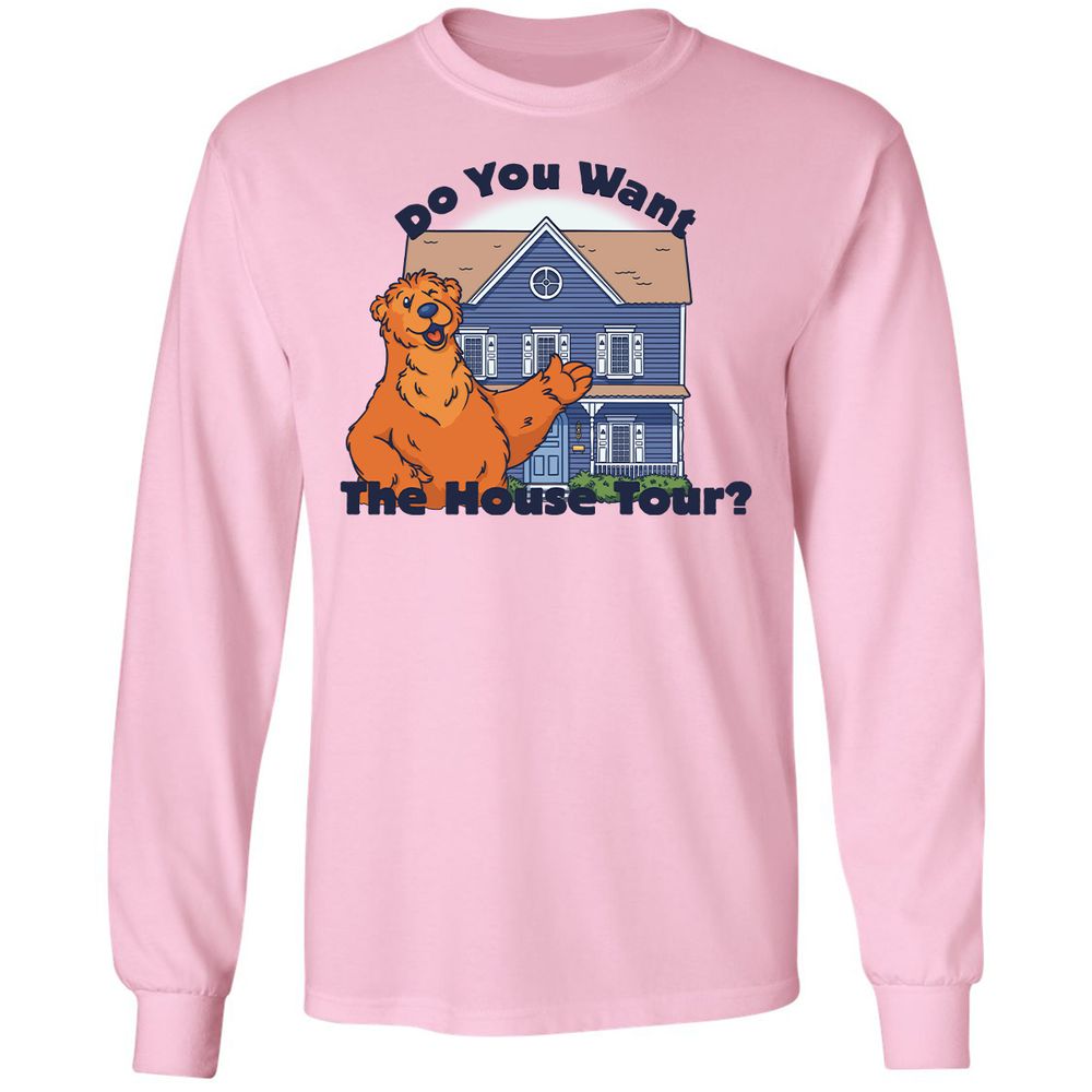 Do You Want The Big Blue House Tour? - Light Pink - 3