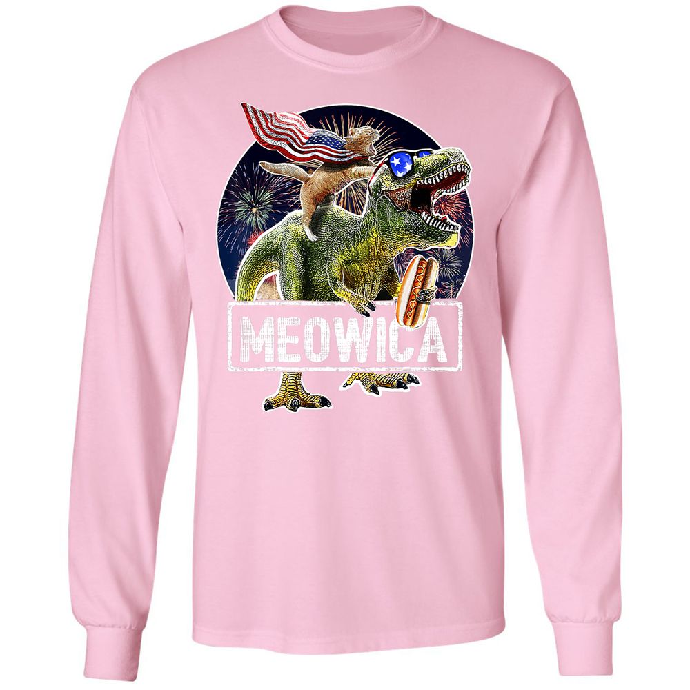 Long Sleeve T-Shirt - J3CCF7CW - Light Pink - 3