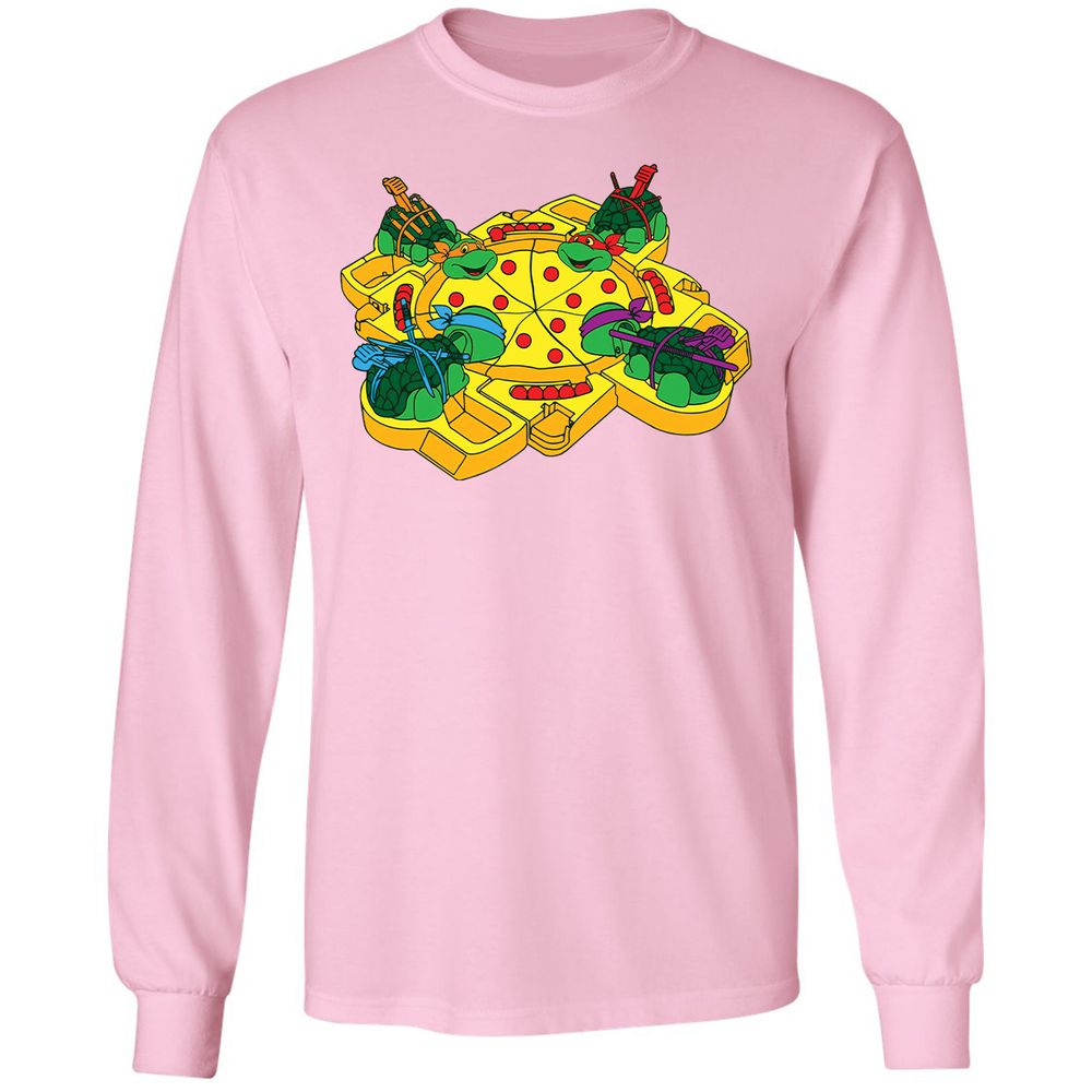 Long Sleeve T-Shirt - NYXENMAC - Light Pink - 3