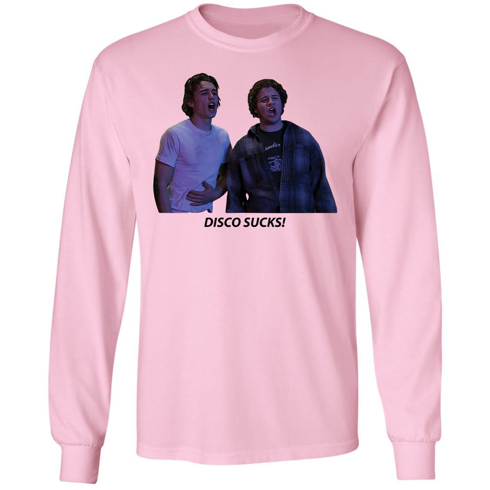 Long Sleeve T-Shirt - HQD3BWGF - Light Pink - 3