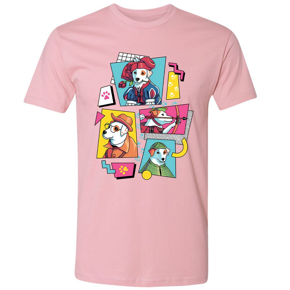 Premium Unisex T-Shirt - E97EZGC1 - Light Pink - 3