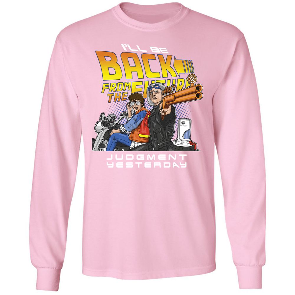 Long Sleeve T-Shirt - NVUNDQ2F - Light Pink - 3