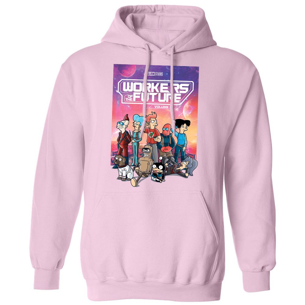 Classic Unisex Hoodie - N9SBRYPG - Light Pink - 3