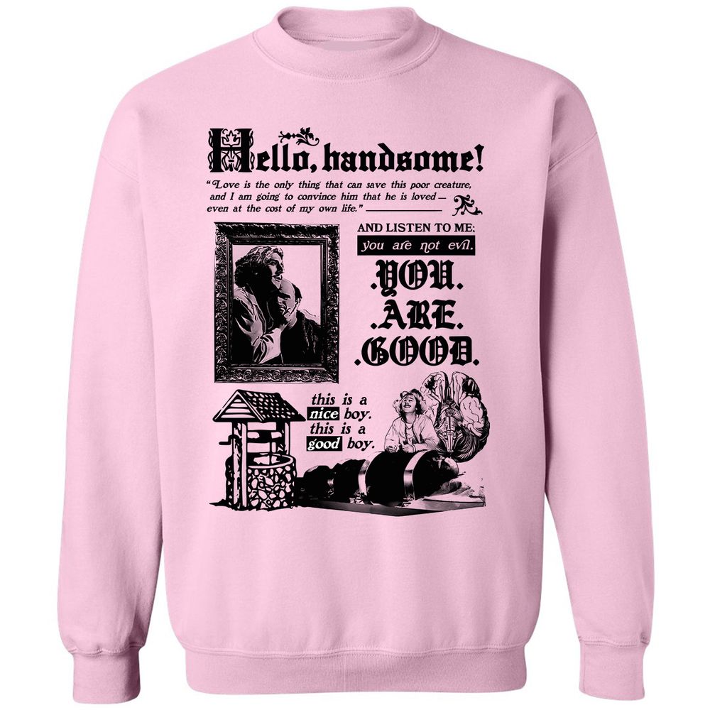 Classic Unisex Sweatshirt - LV36MRER - Light Pink - 3