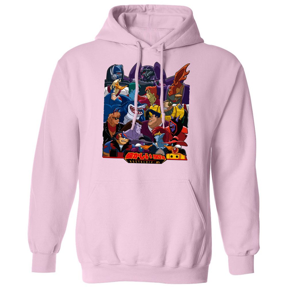 Classic Unisex Hoodie - LPLJB13S - Light Pink - 3