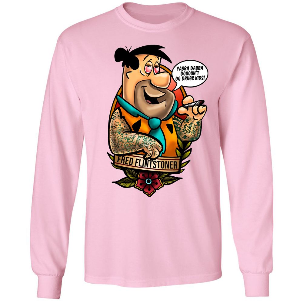 Long Sleeve T-Shirt - 4K4B9K2G - Light Pink - 3