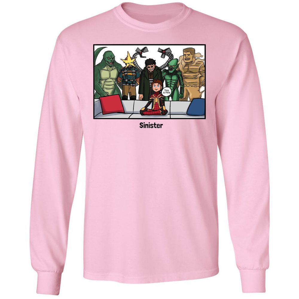 Long Sleeve T-Shirt - Z97VGDM1 - Light Pink - 3