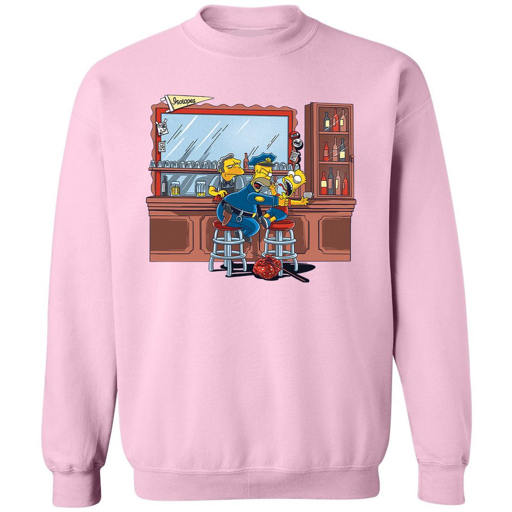 Classic Unisex Sweatshirt - LLYXTNHY - Light Pink - 3