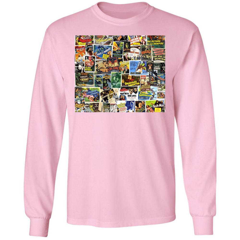 Long Sleeve T-Shirt - SE8HBWZC - Light Pink - 3