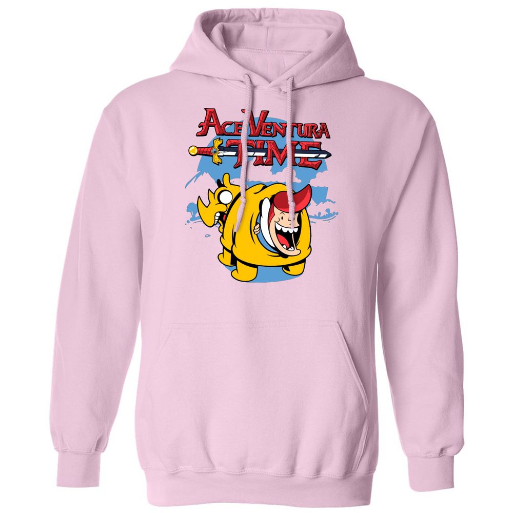 Classic Unisex Hoodie - U3XSYWMQ - Light Pink - 3