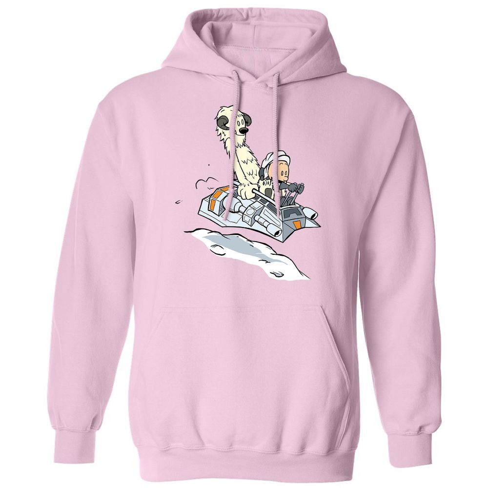 Classic Unisex Hoodie - A9GD6JYP - Light Pink - 3