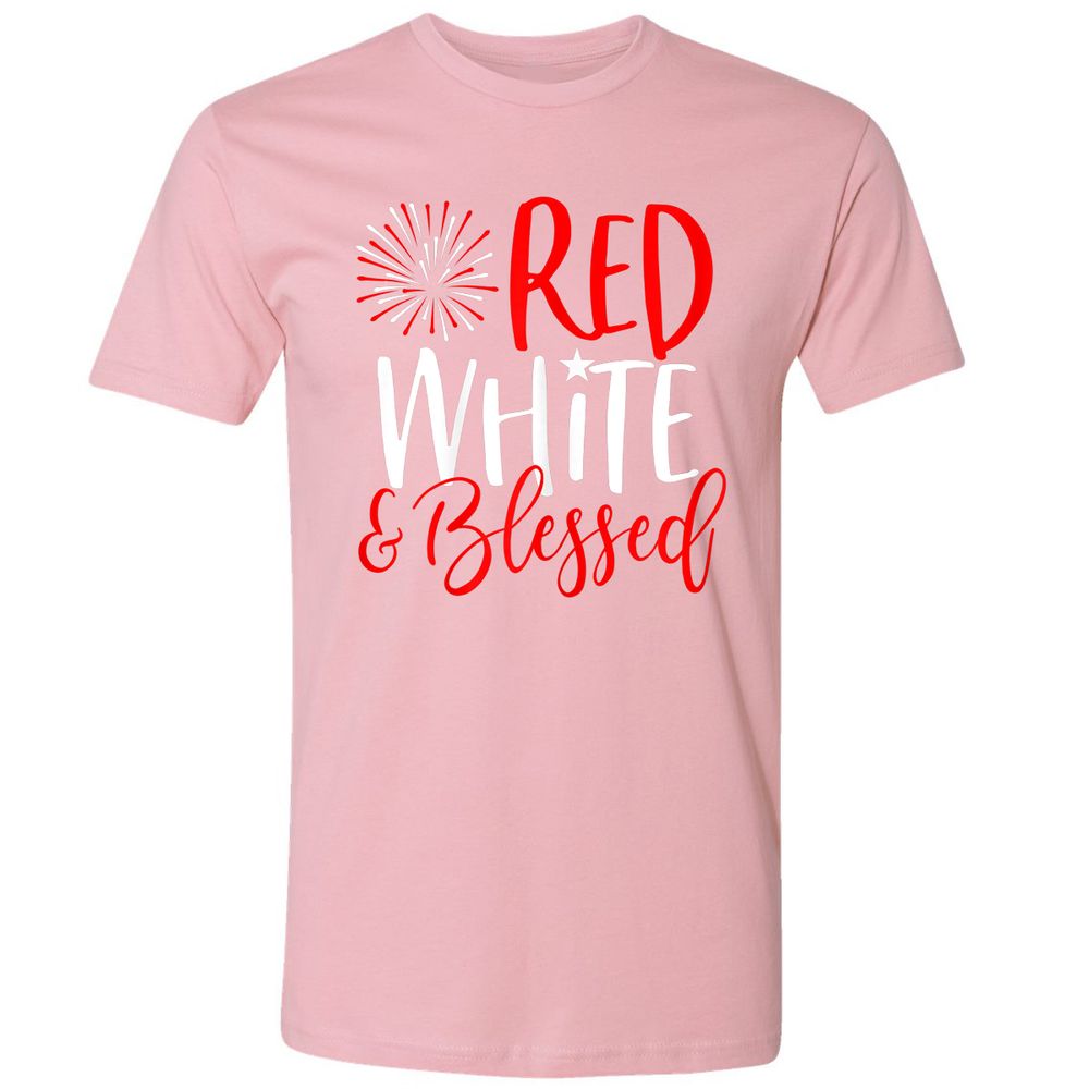 Premium Unisex T-Shirt - SHU5WKZD - Light Pink - 3