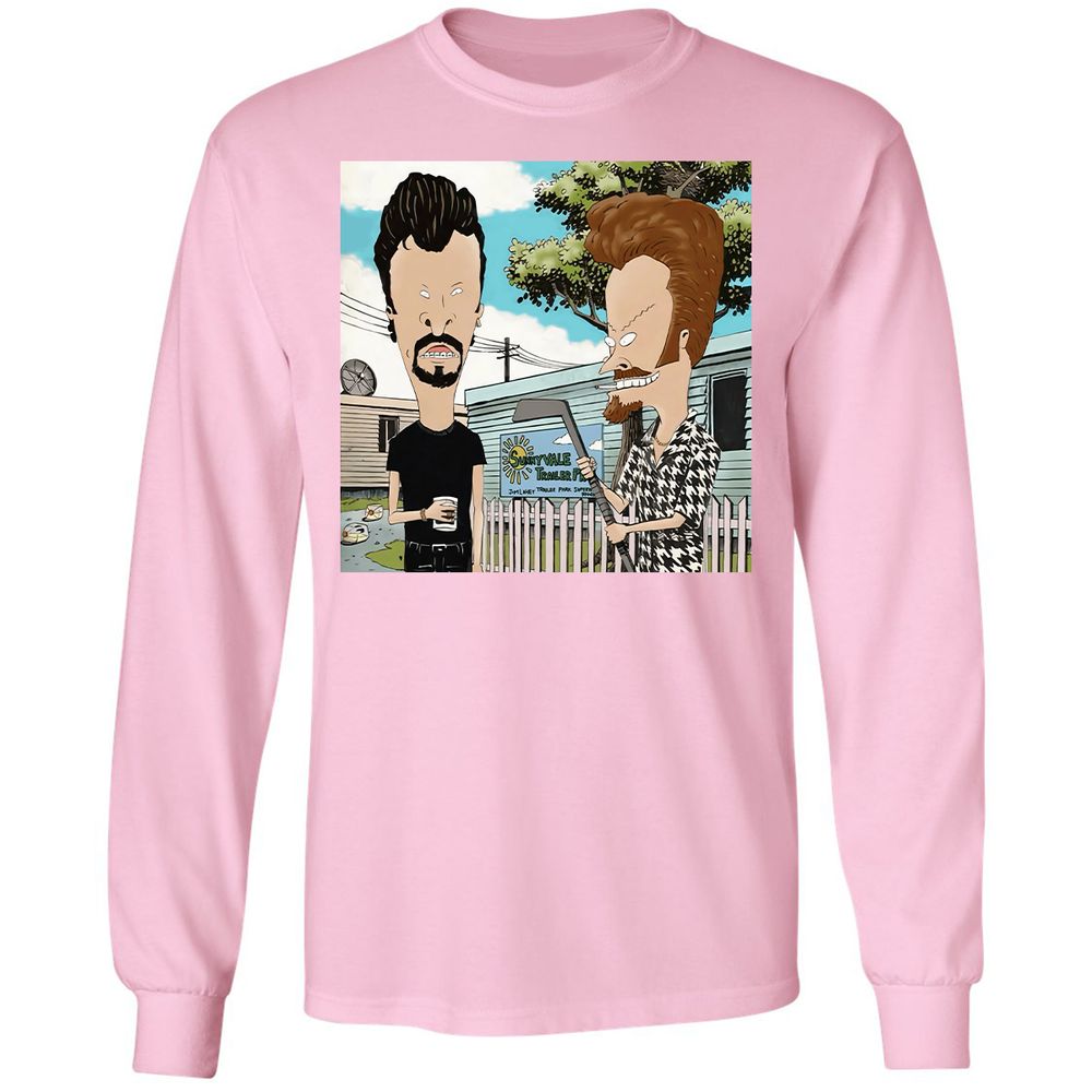 Long Sleeve T-Shirt - KQEQJ8BY - Light Pink - 3