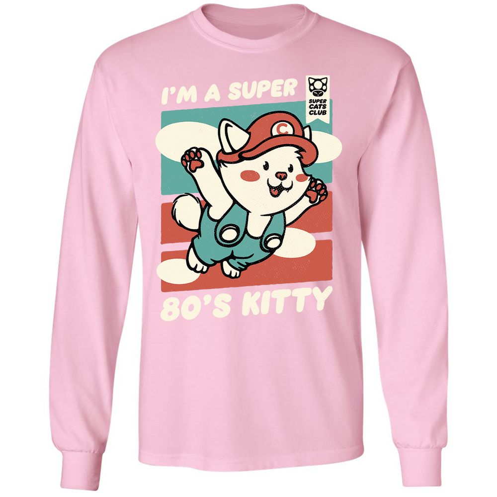 Long Sleeve T-Shirt - QZ6B35JW - Light Pink - 3