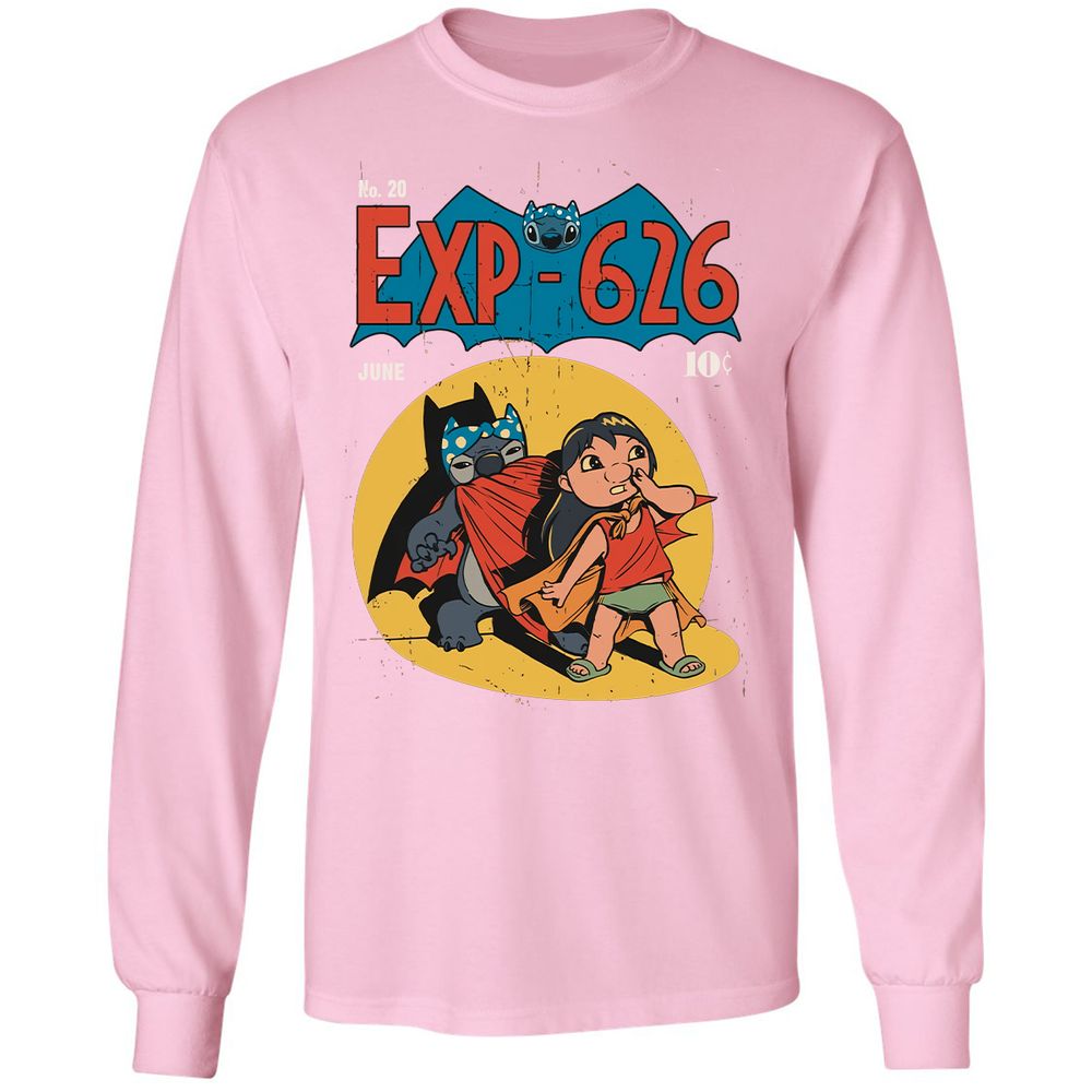 Long Sleeve T-Shirt - EPAZHW6W - Light Pink - 3
