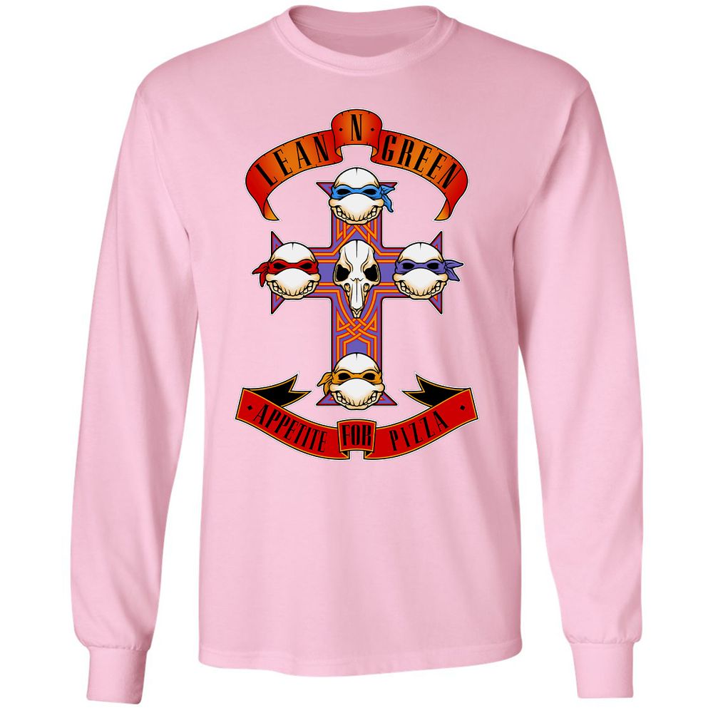 Long Sleeve T-Shirt - XP8TKTH4 - Light Pink - 3