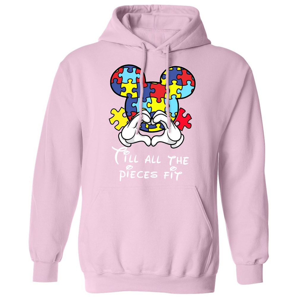 Classic Unisex Hoodie - FJADPSQJ - Light Pink - 3