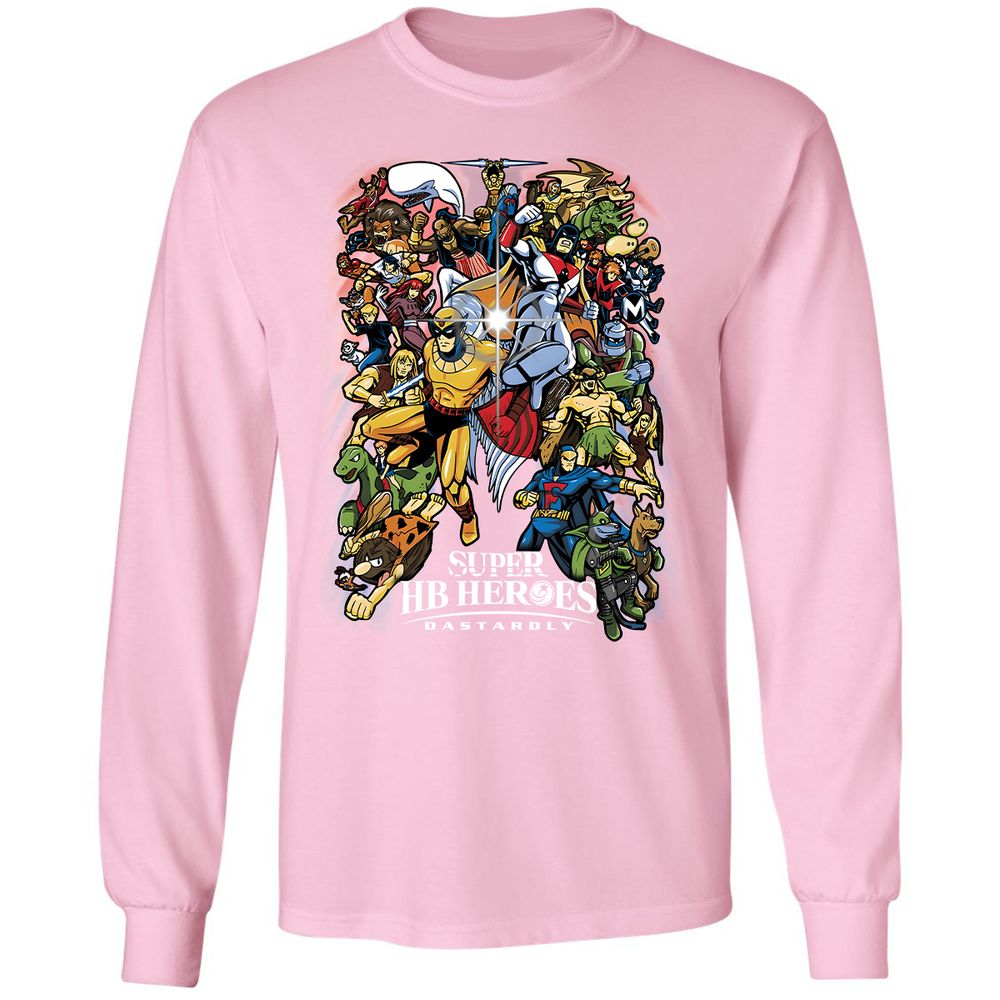 Long Sleeve T-Shirt - R6QPZ7LN - Light Pink - 3