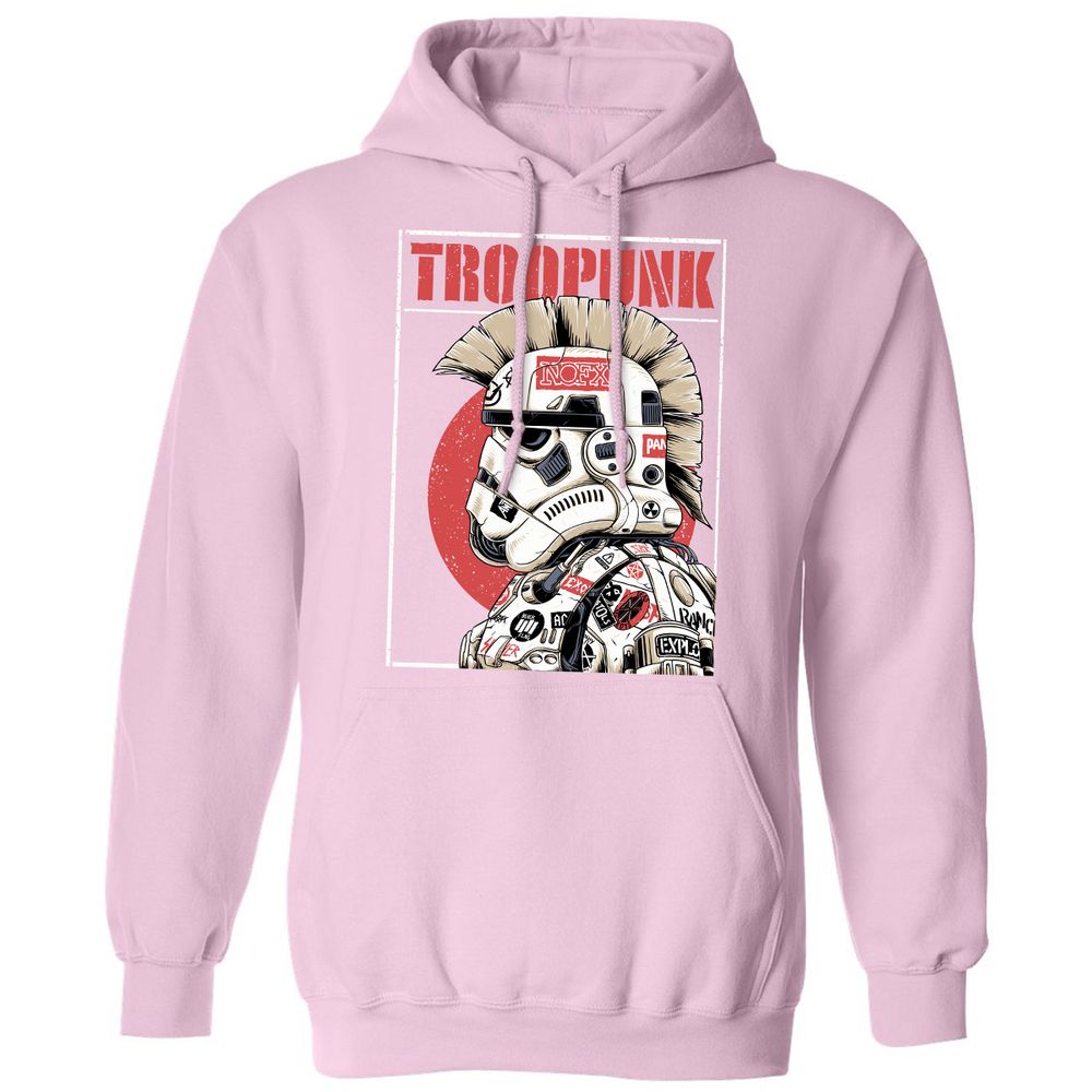 Classic Unisex Hoodie - W11QX6YB - Light Pink - 3