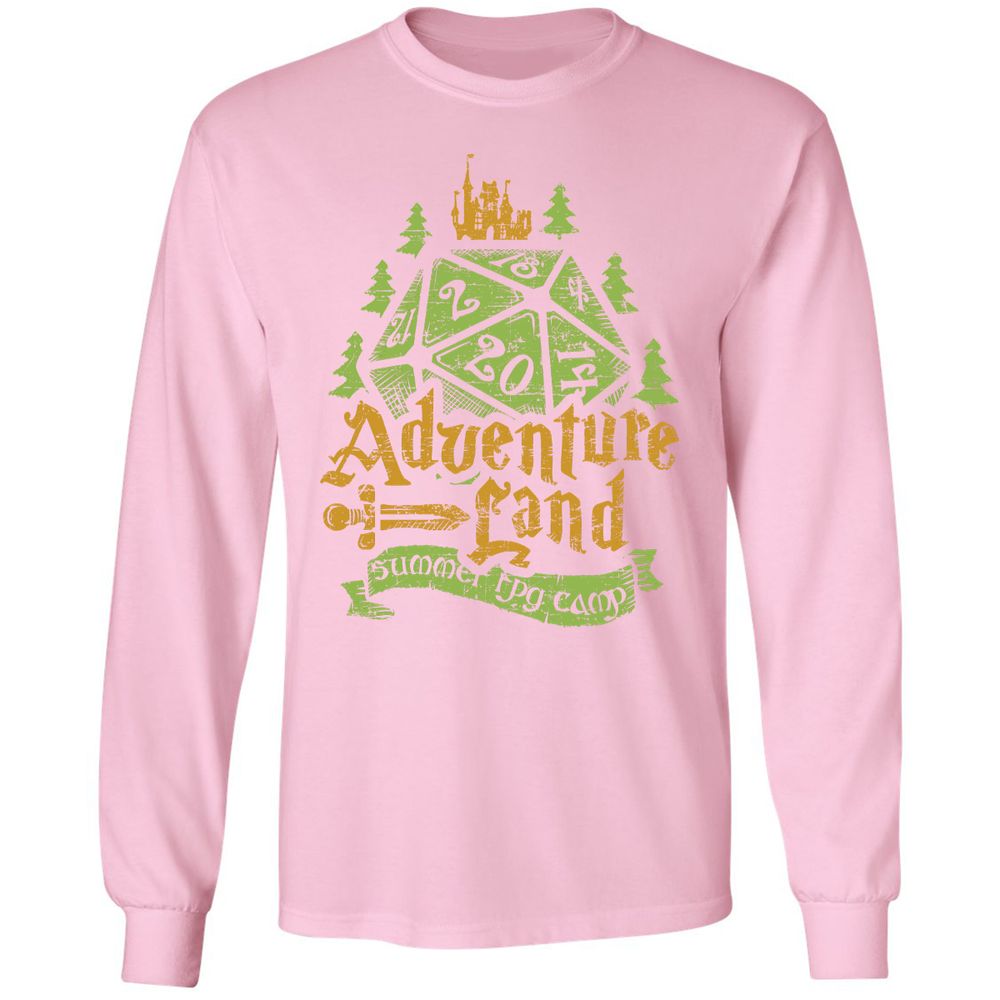 Long Sleeve T-Shirt - D6589AXZ - Light Pink - 3