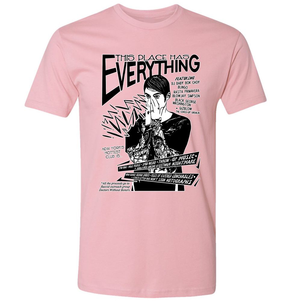 Premium Unisex T-Shirt - JYHJZVYX - Light Pink - 3