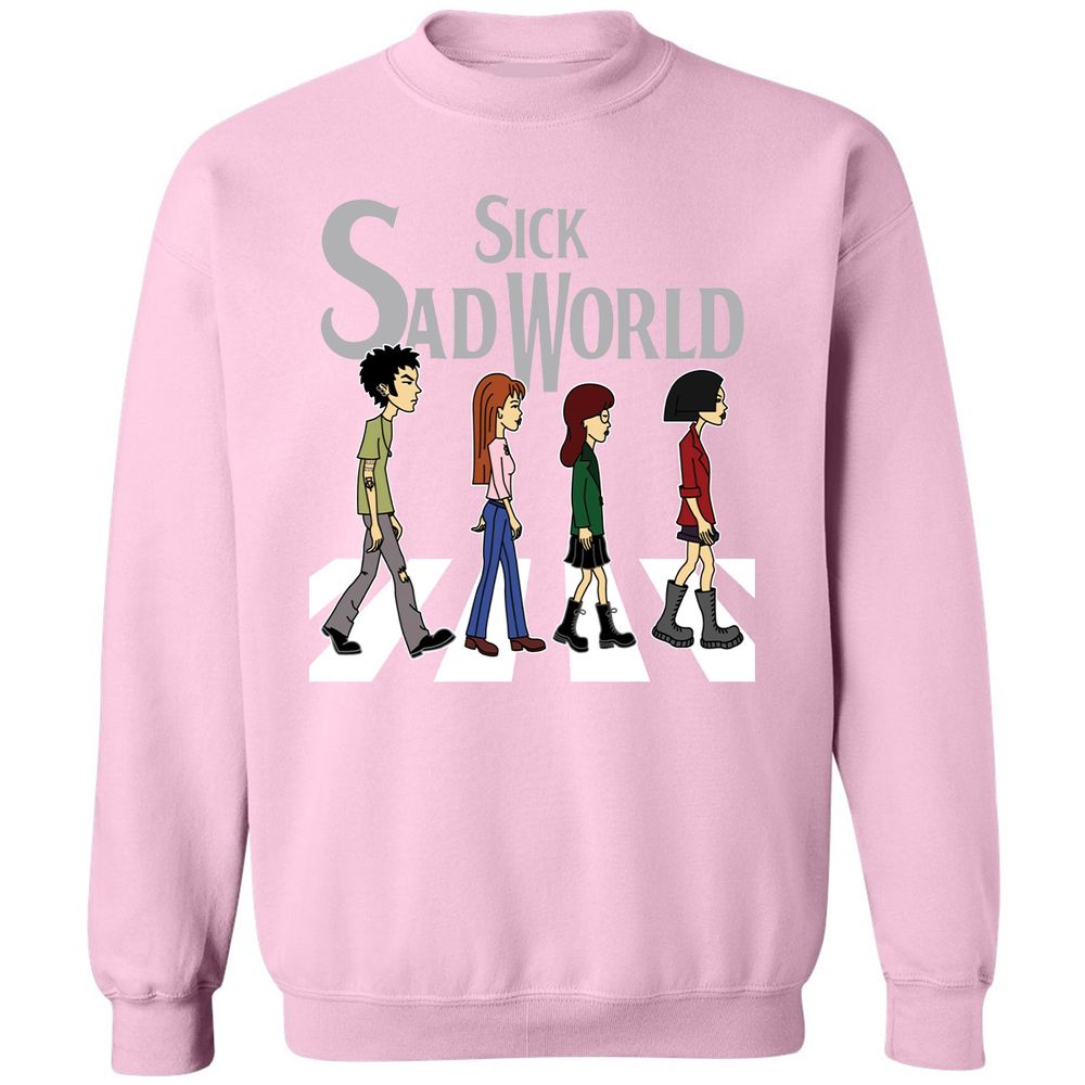 Classic Unisex Sweatshirt - 6NFTLST4 - Light Pink - 3