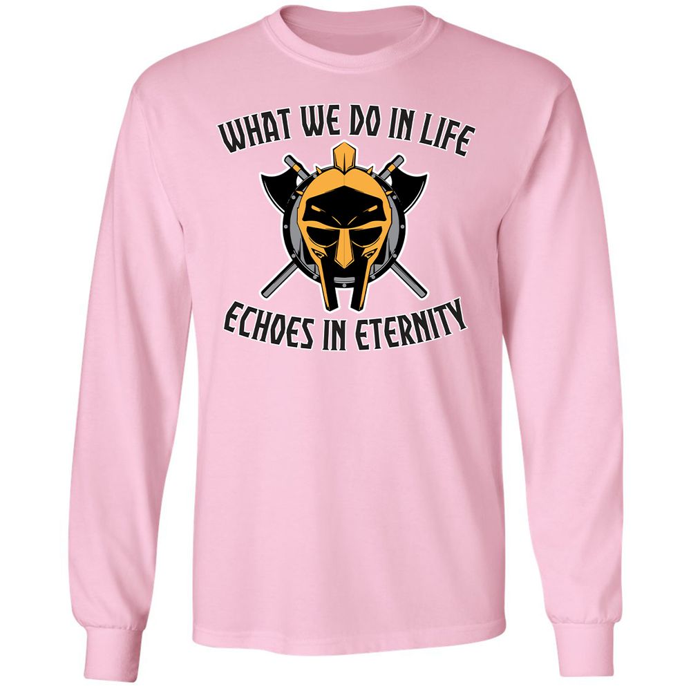 Long Sleeve T-Shirt - GY4HE3U3 - Light Pink - 3