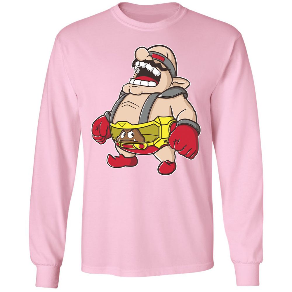 Long Sleeve T-Shirt - YCKXBW4A - Light Pink - 3