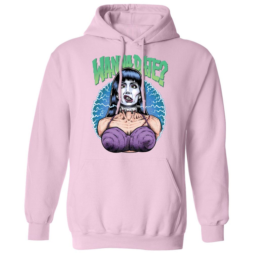 Classic Unisex Hoodie - ELA83KU9 - Light Pink - 3