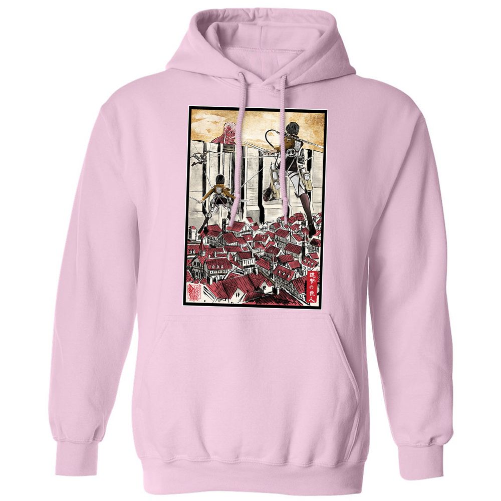 Classic Unisex Hoodie - DYAFCUB2 - Light Pink - 3
