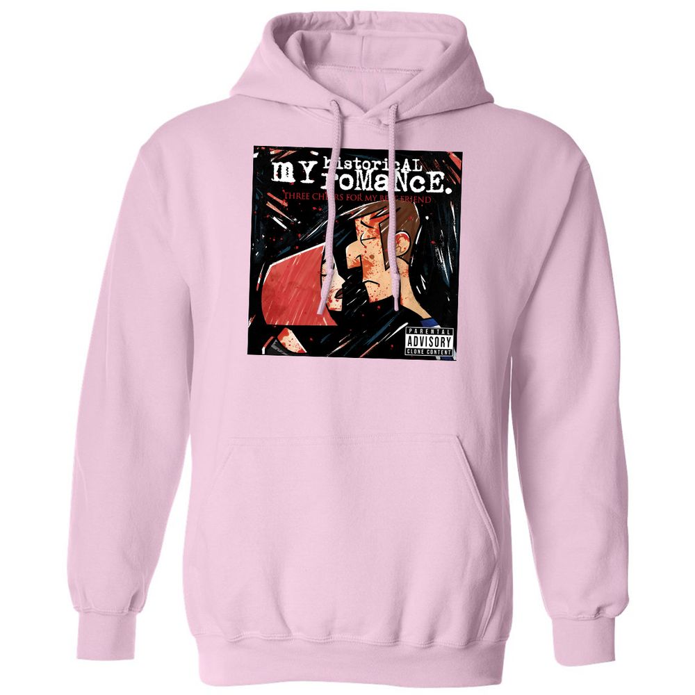 Classic Unisex Hoodie - FHD7BHLQ - Light Pink - 3