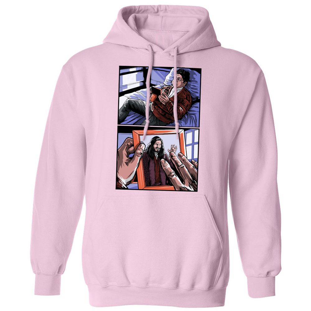 Classic Unisex Hoodie - BS8PB7M1 - Light Pink - 3